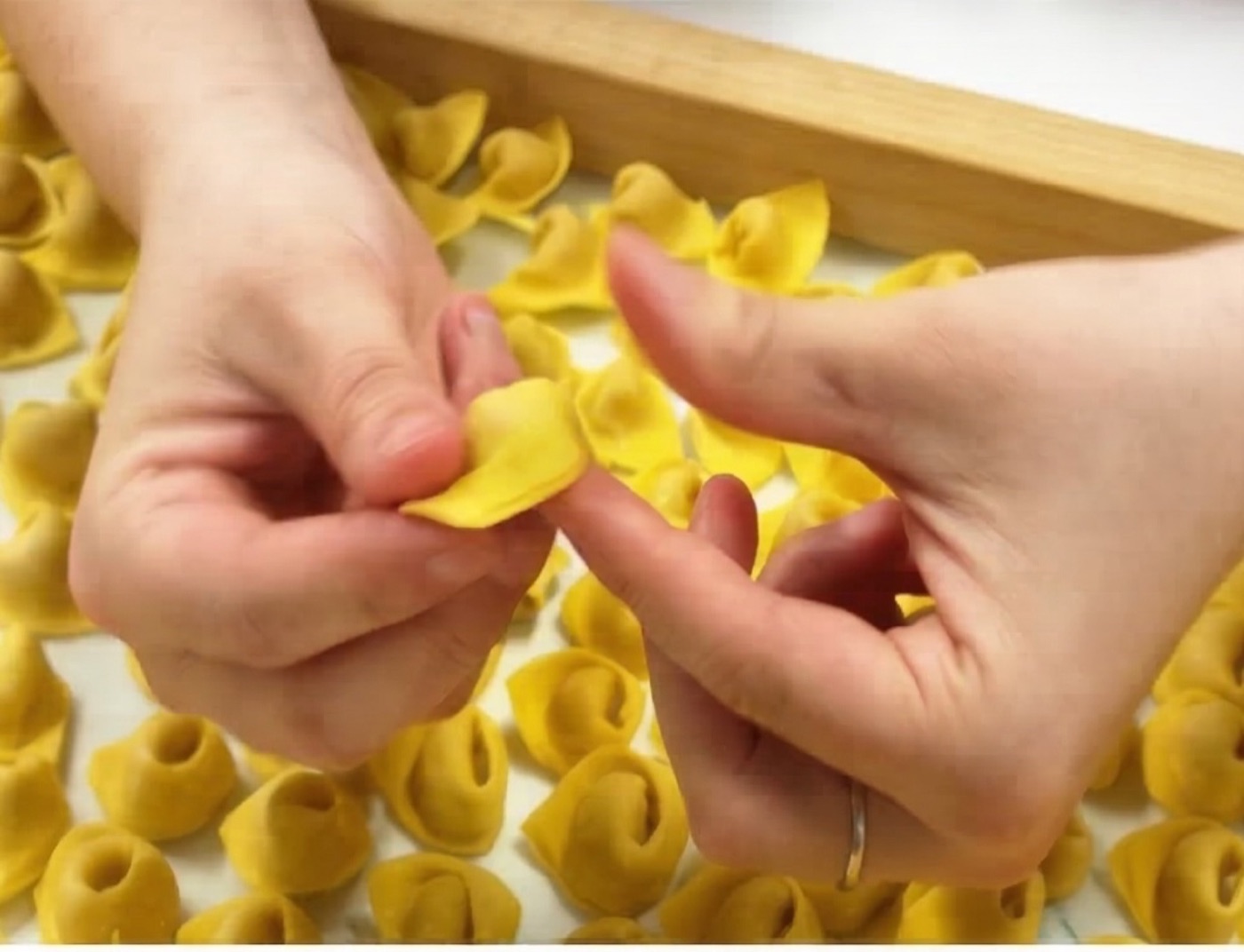 Tortellini fatti a mano
